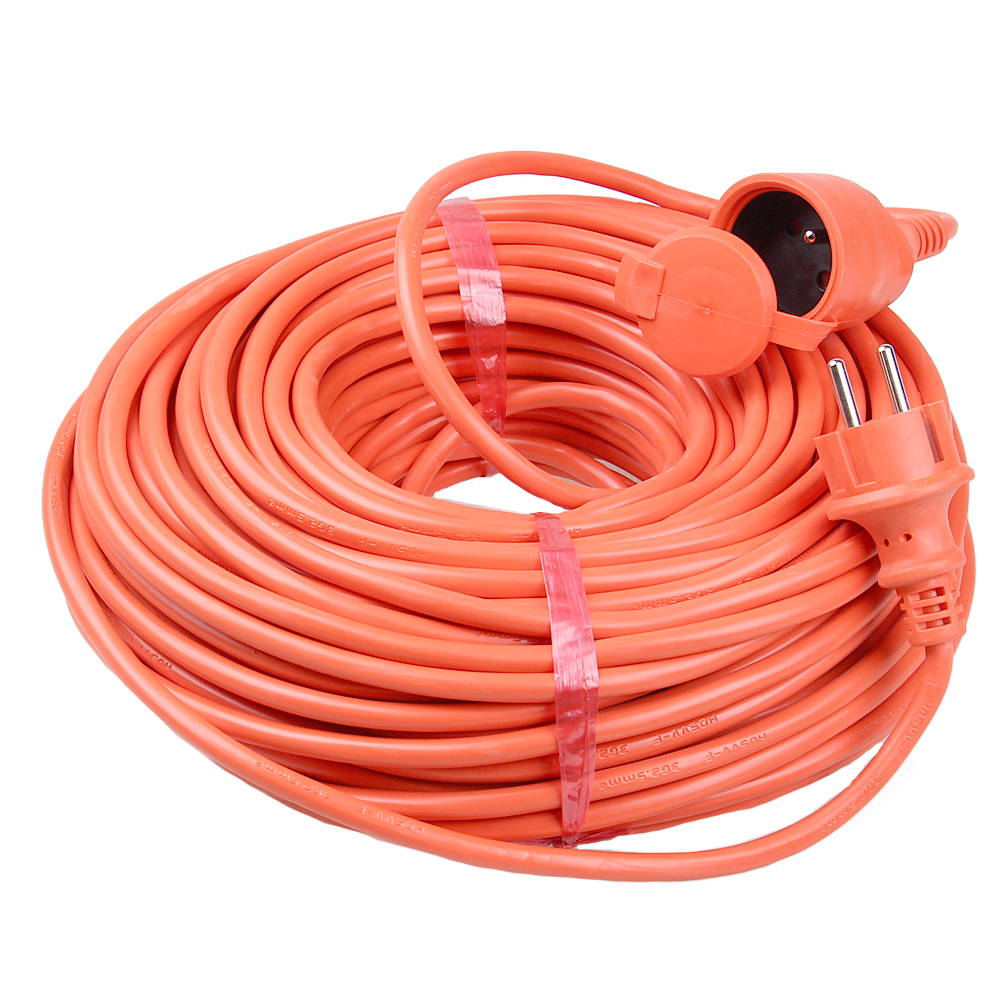 Prodlužovací kabel 50 m oranžový 2,5 mm - náhled 1