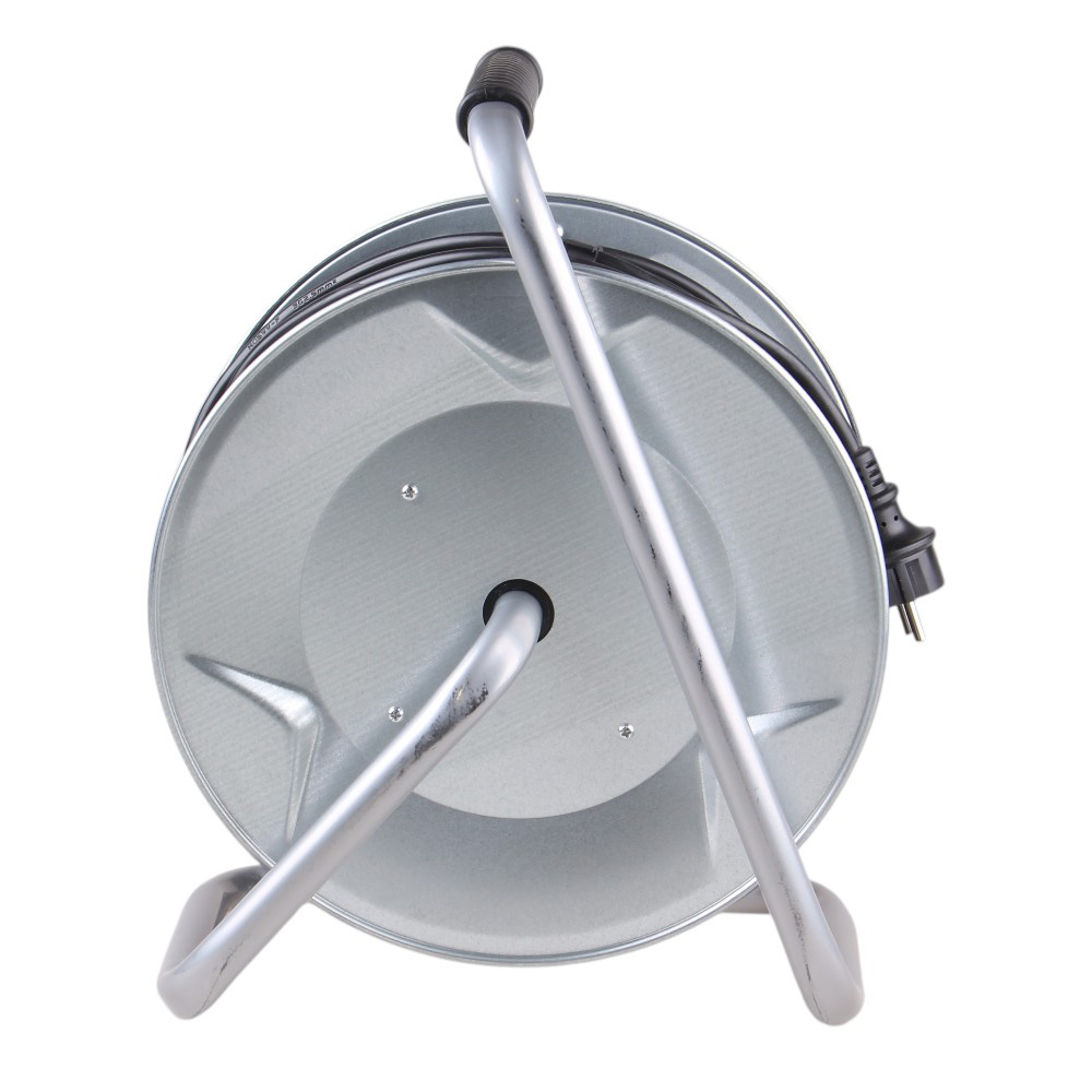 Prodlužovací kabel na bubnu 50 m šedý 2,5mm KR-1535 - náhled 3