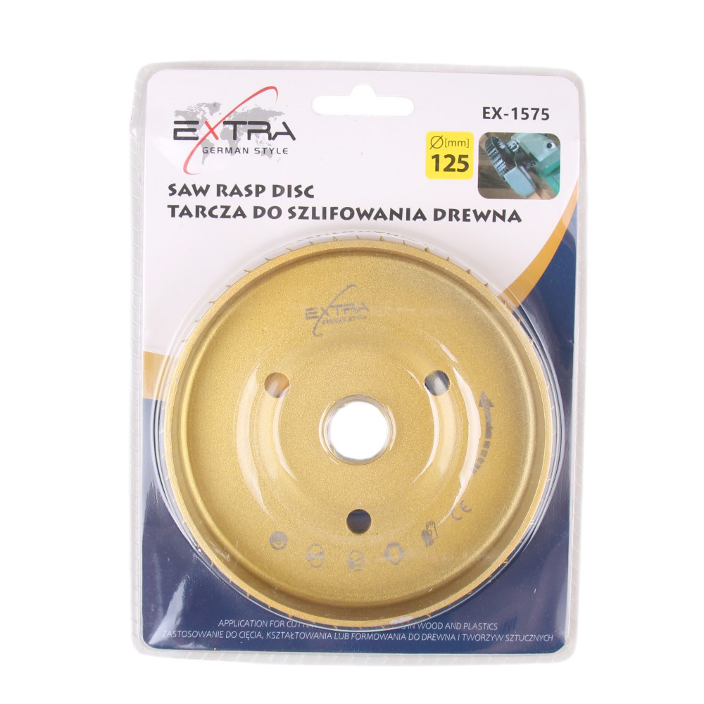 Rašplový kotouč na dřevo 125 mm EX-1575 - náhled 1