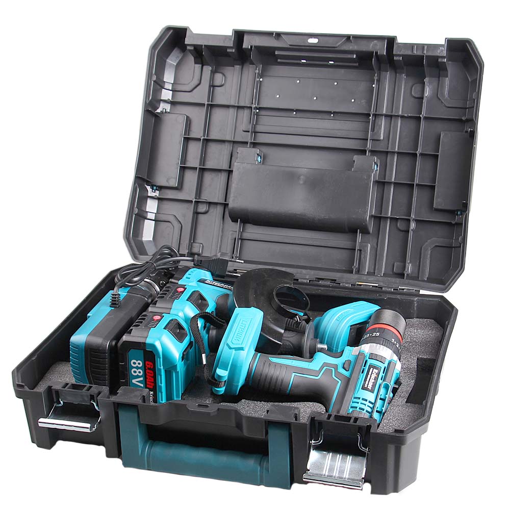 Sada nářadí úhlová bruska a příklepová vrtačka KR-9959 - náhled 2