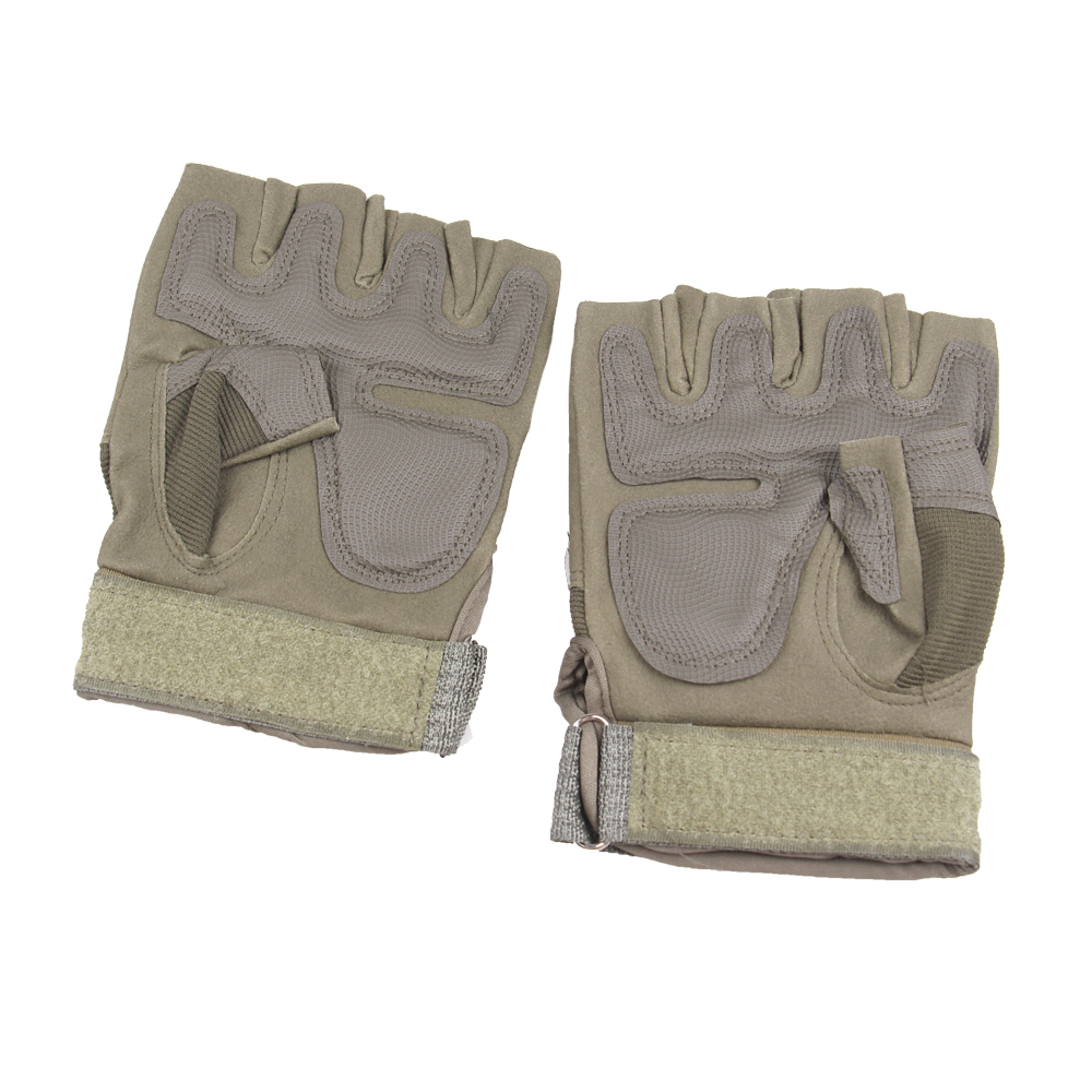 Taktické rukavice khaki vel.L - náhled 1