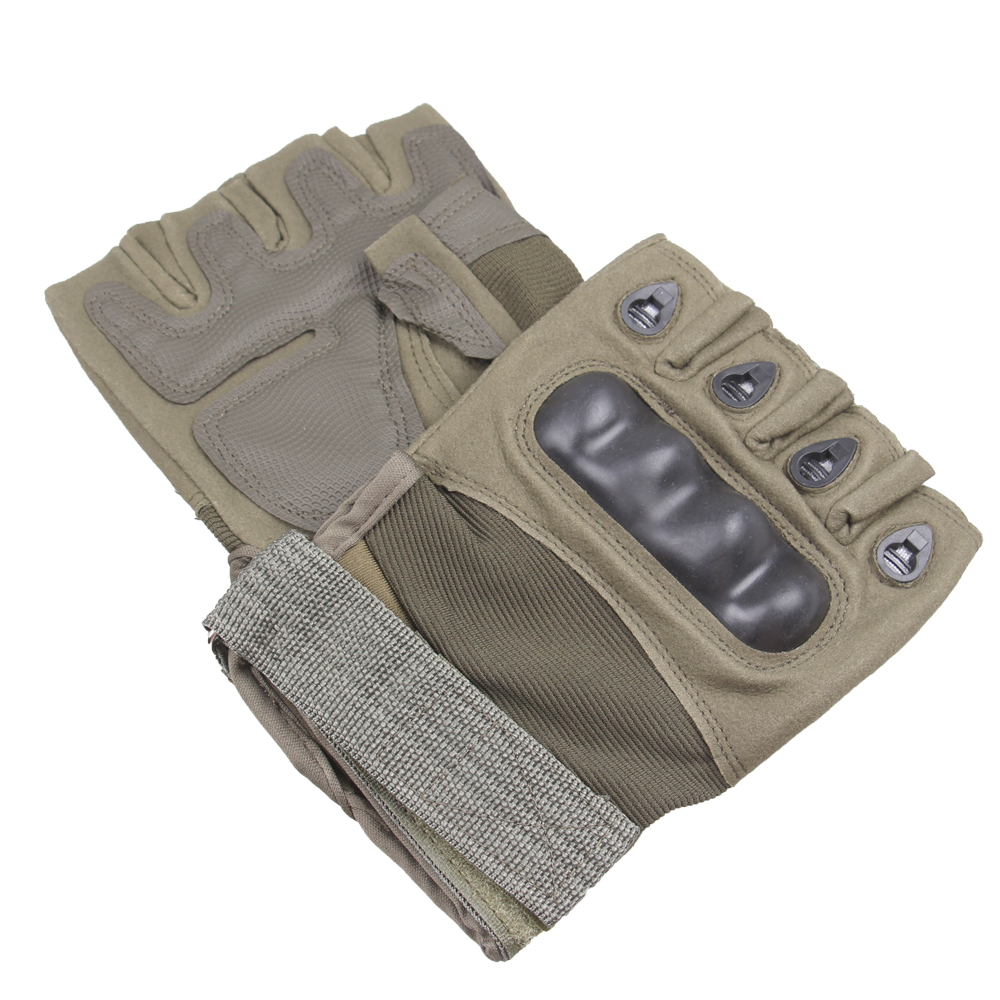 Taktické rukavice khaki vel.L - náhled 2