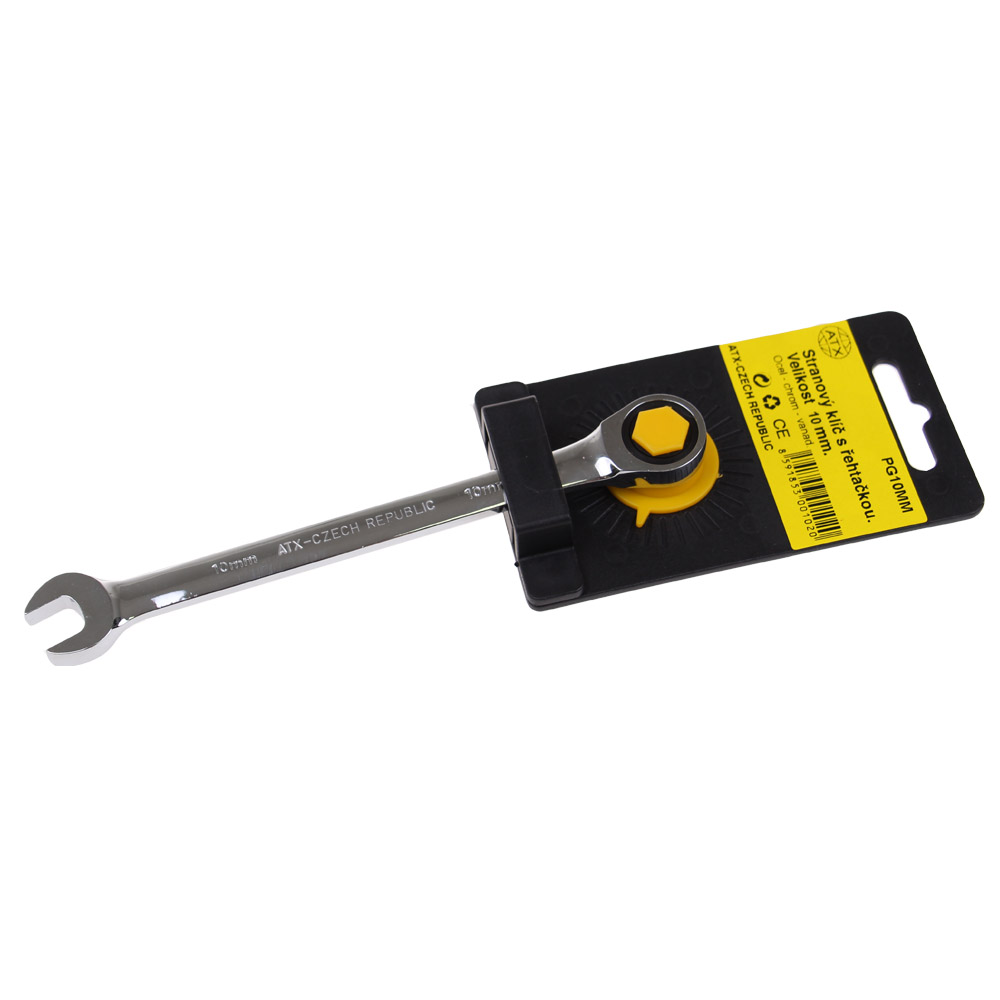 Stranový klíč s řehtačkou 10 mm - náhled 2