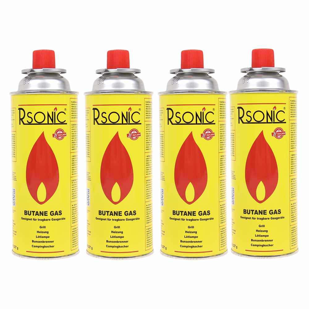 Plynový vařič+4ks plynové kartuše RSONIC - náhled 8