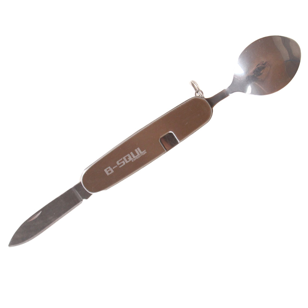 Rozkládací multifunkční kempingový příbor B-SQUL - náhled 2