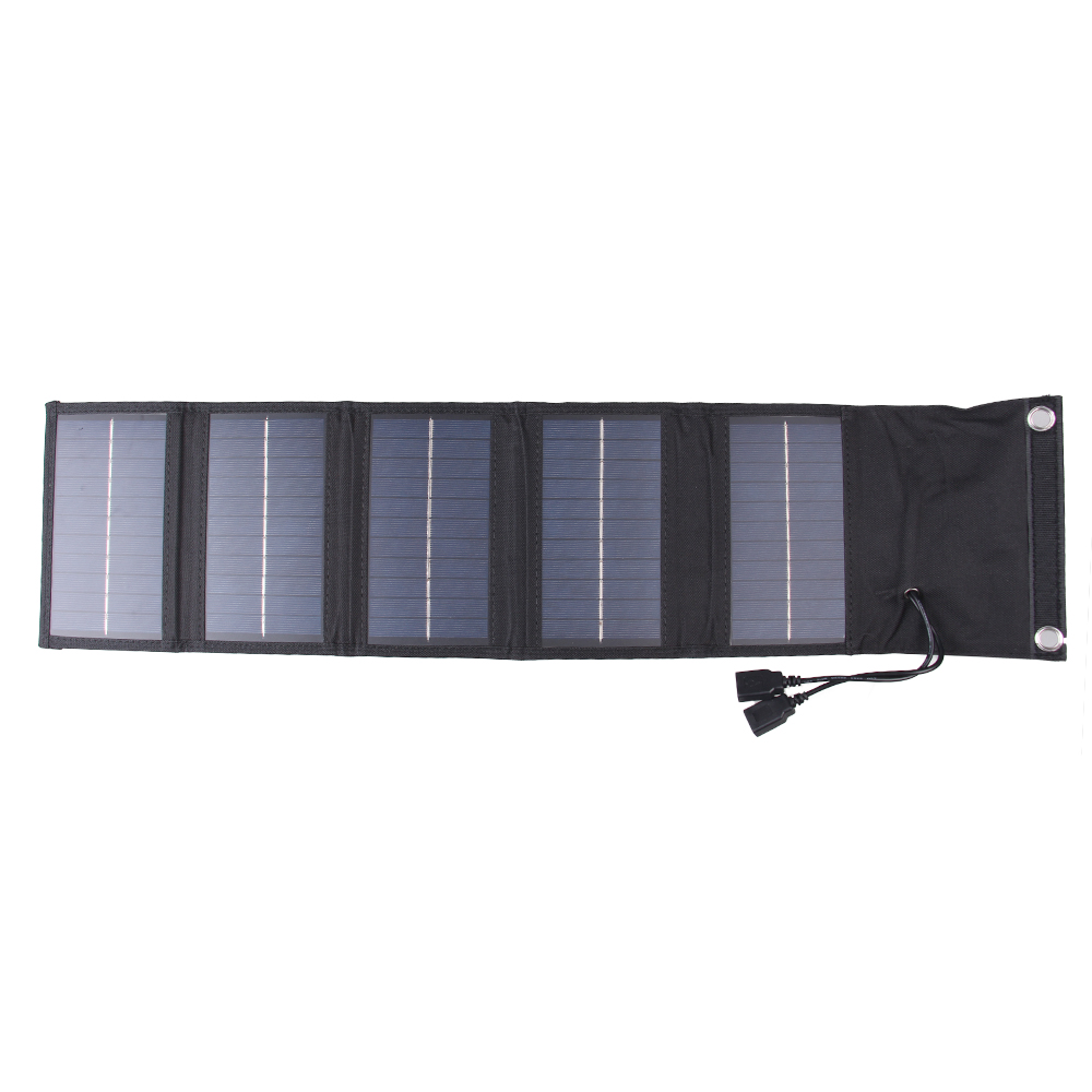 Skládací solární turistický panel 5V10W - náhled 3