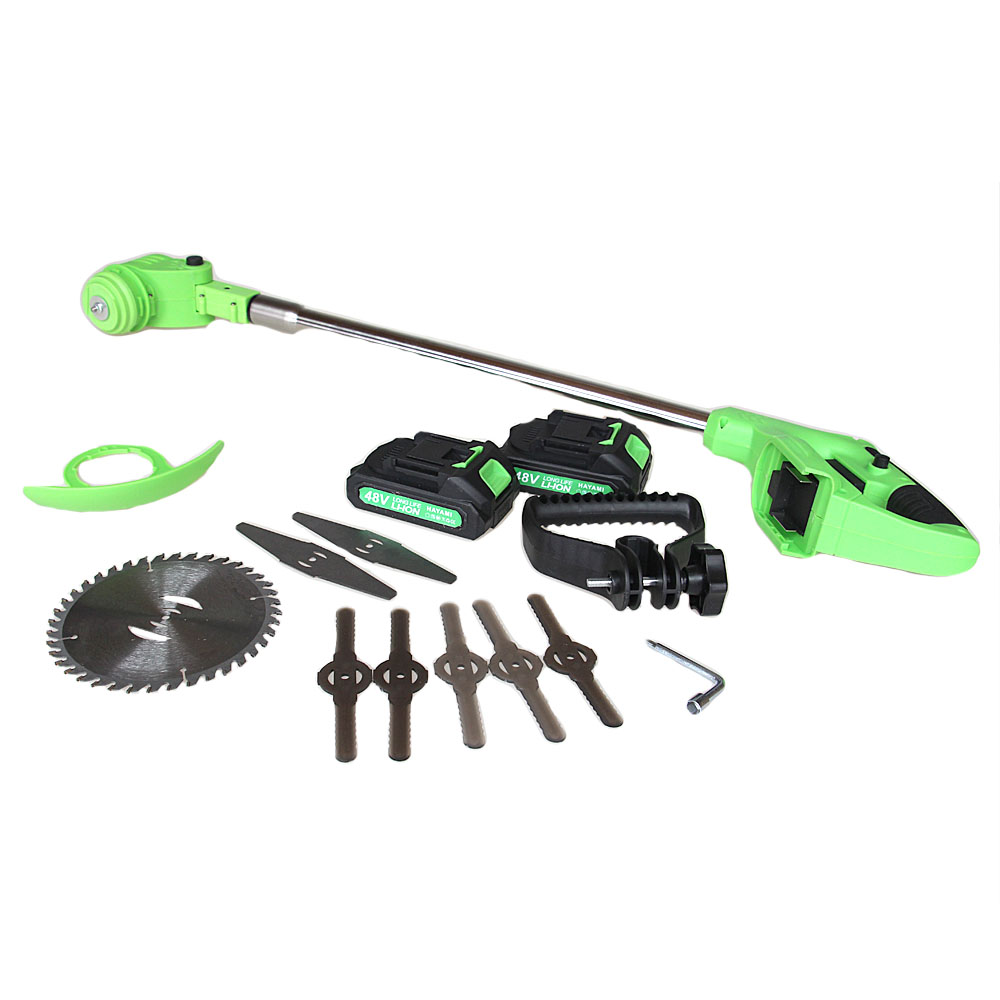 Aku sekačka HAYAMI 48V zelená - náhled 1