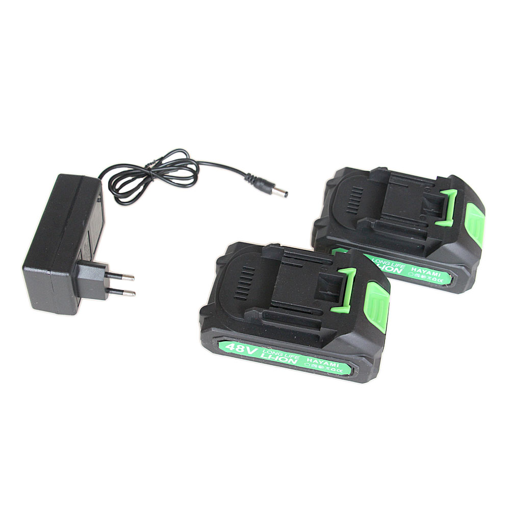 Aku sekačka HAYAMI 48V zelená - náhled 2