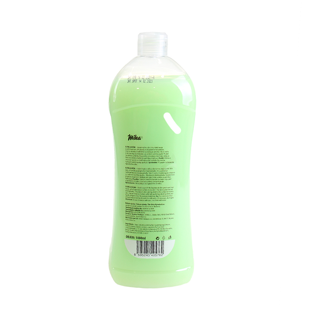 Olivové tekuté mýdlo Mikano 1l - náhled 2