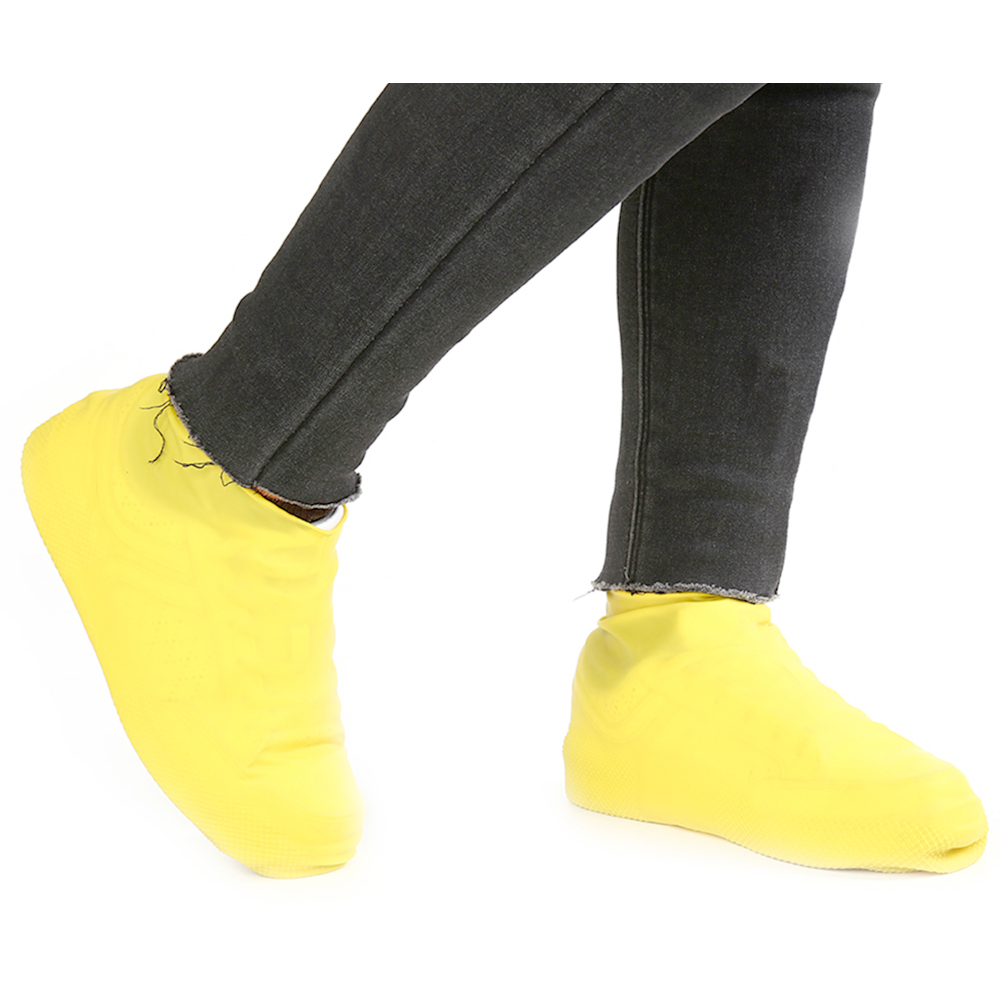 Voděodolné návleky na boty žluté L - náhled 2