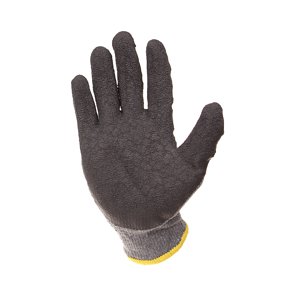 Pogumované pracovní rukavice šedé - náhled 1
