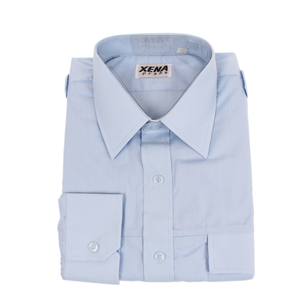 XENA košile dl.rukáv modrá - náhled 1