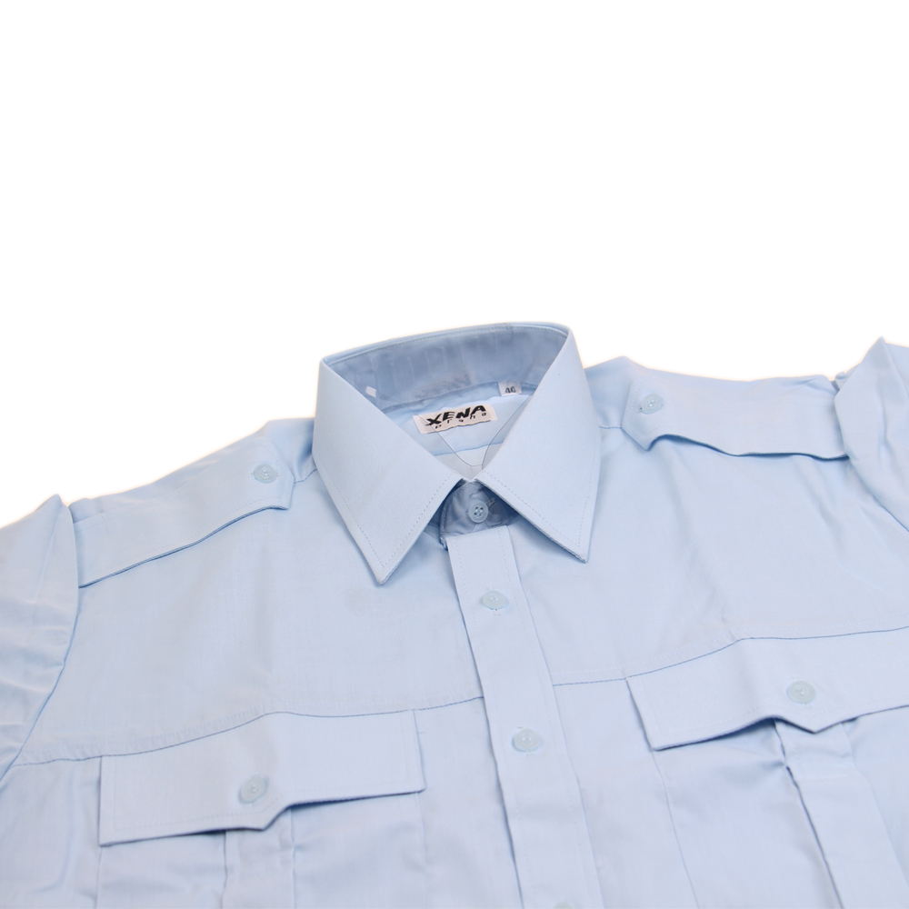 XENA košile krátký rukáv modrá - náhled 2