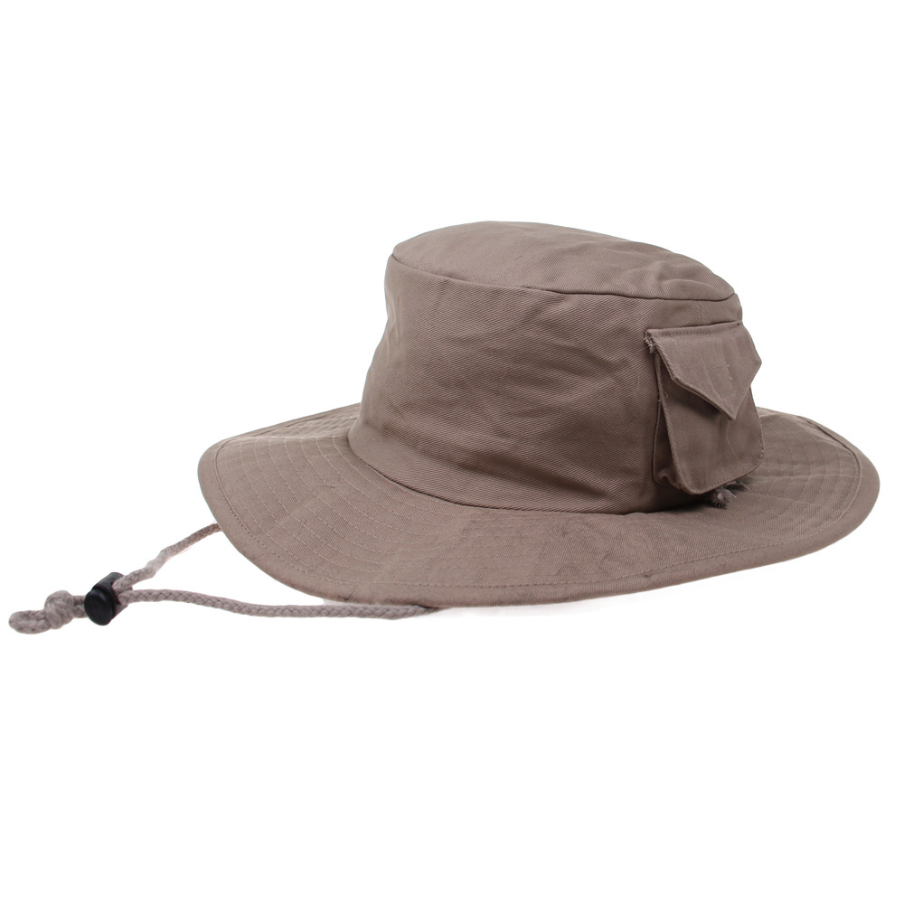 Cestovatelský klobouk béžový - náhled 1