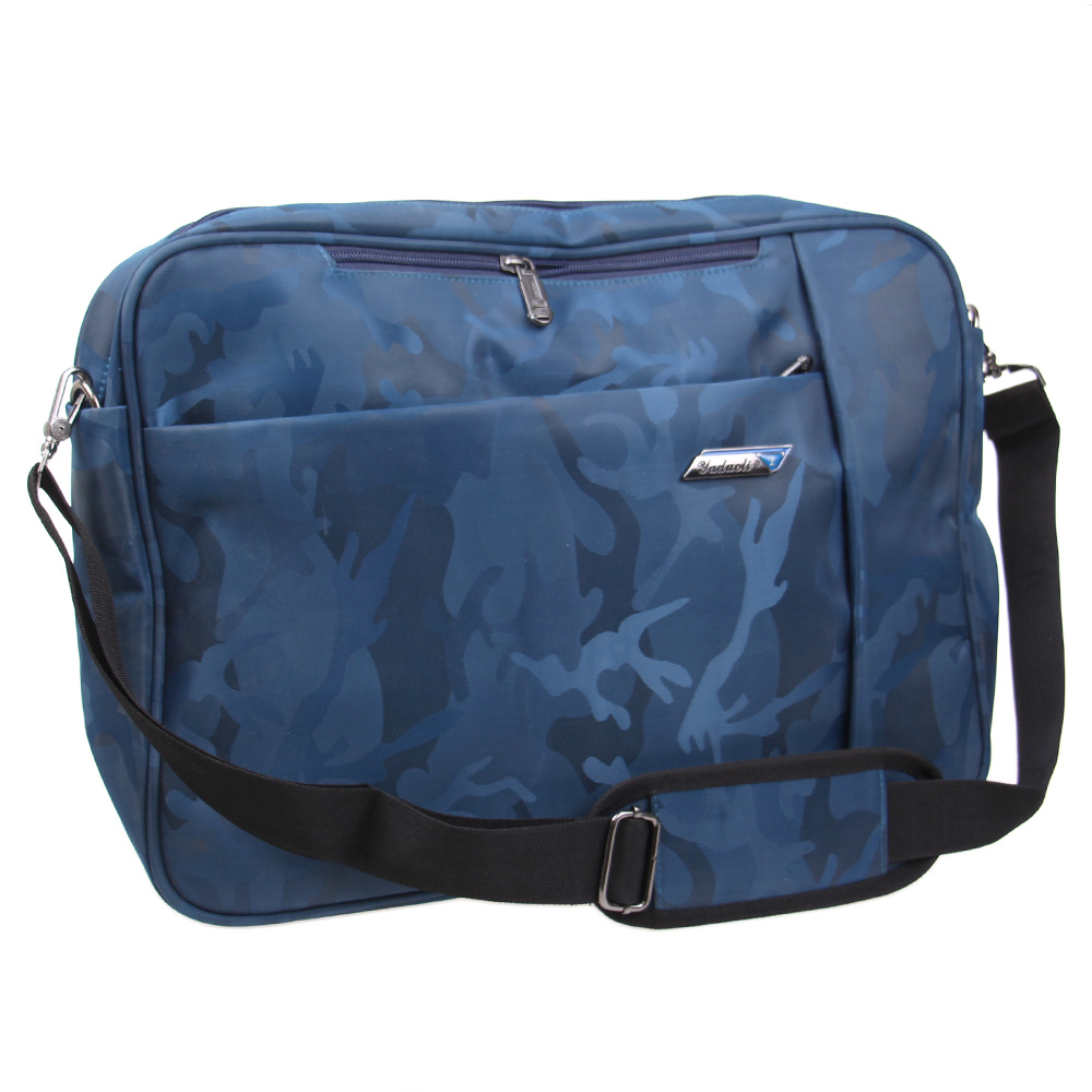 Brašna/batoh na notebook modrý maskáč - náhled 1