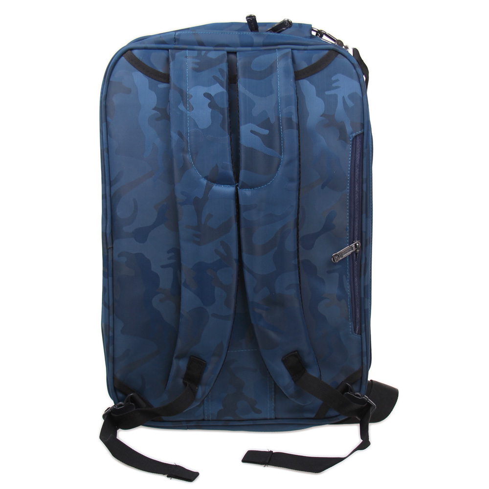 Brašna/batoh na notebook modrý maskáč - náhled 3