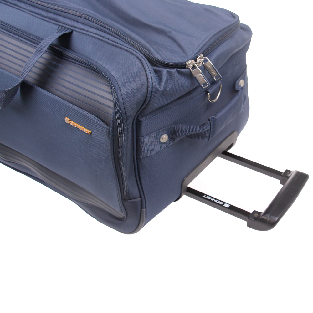 Cestovní taška na kolečkách 2v1 tmavě modrá - náhled 6