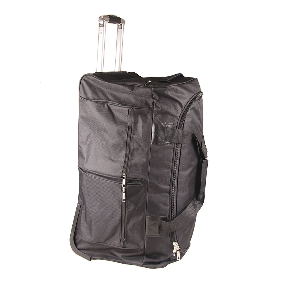 Cestovní taška na kolečkách 65 cm černá - náhled 3