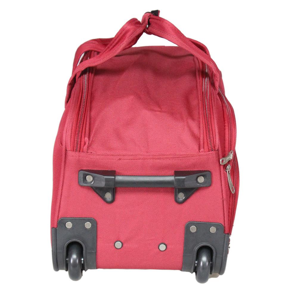 Cestovní taška na kolečkách MRZM červená střední - náhled 4