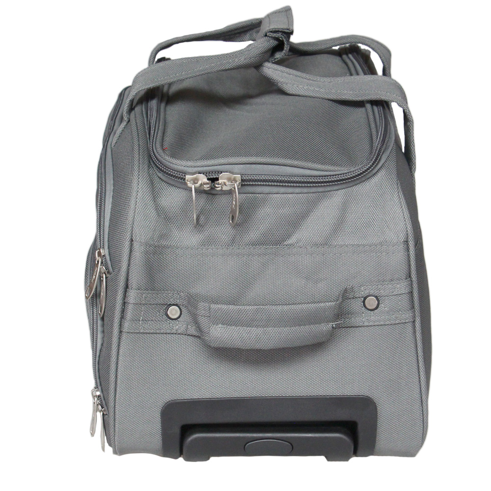 Cestovní taška na kolečkách MRZM šedá velká - náhled 3