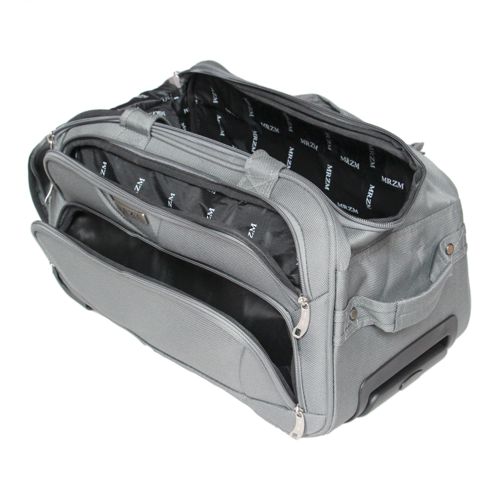 Cestovní taška na kolečkách MRZM šedá velká - náhled 5
