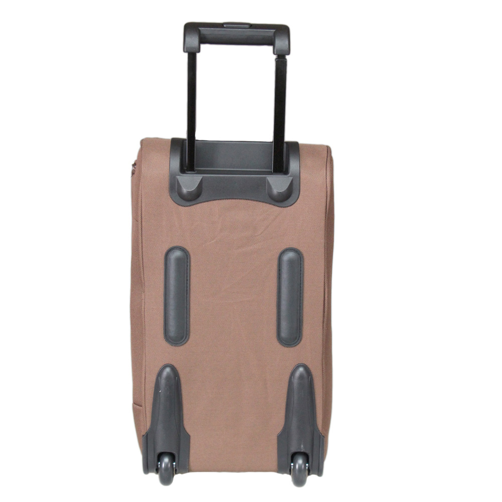Cestovní taška na kolečkách MRZM hnědá střední - náhled 5
