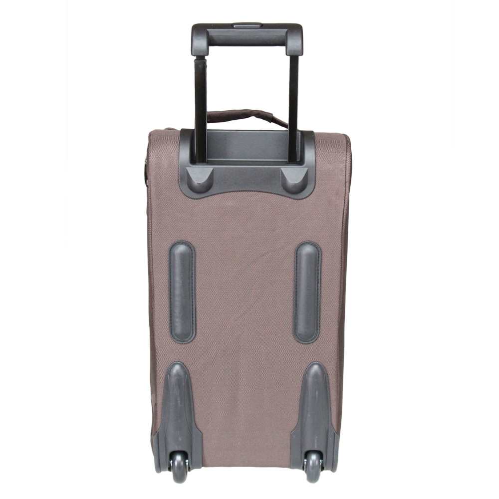 Cestovní taška na kolečkách MRZM tmavě hnědá střední - náhled 5