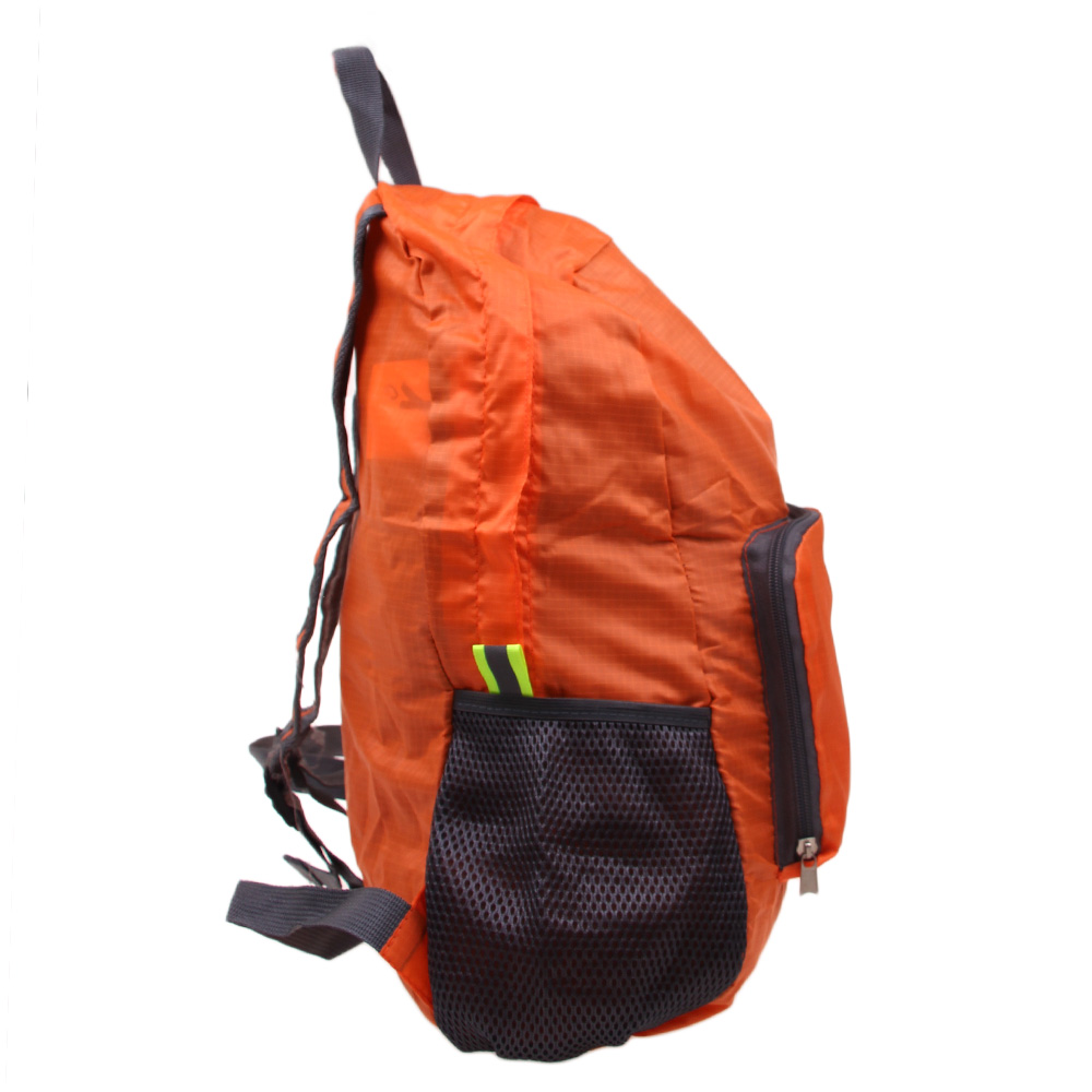 Skládací cestovní batoh oranžový - náhled 3
