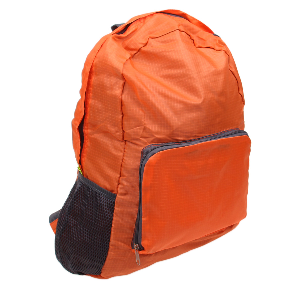 Skládací cestovní batoh oranžový - náhled 4