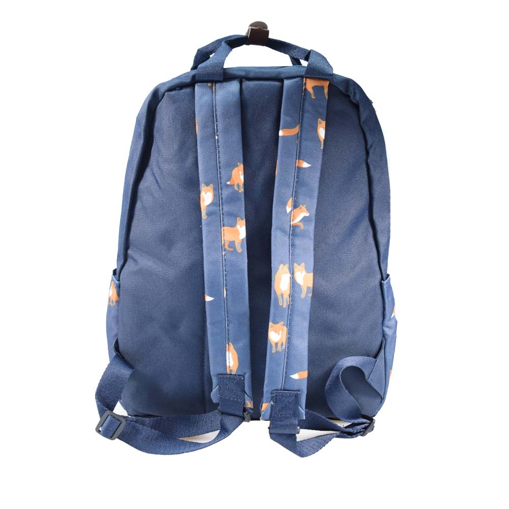 Batoh modrý s liškami s náplní školních potřeb - náhled 2