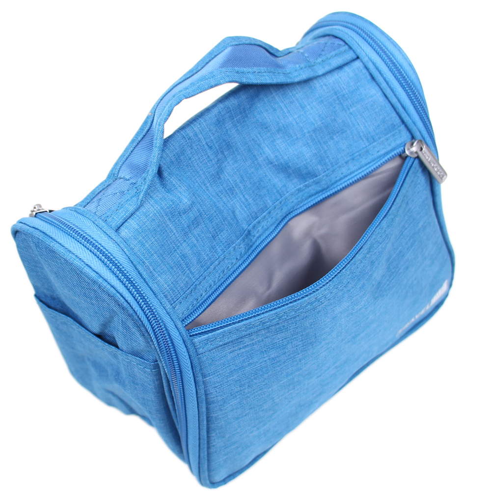 Kosmetická taška Travel Bag světle modrá - náhled 3