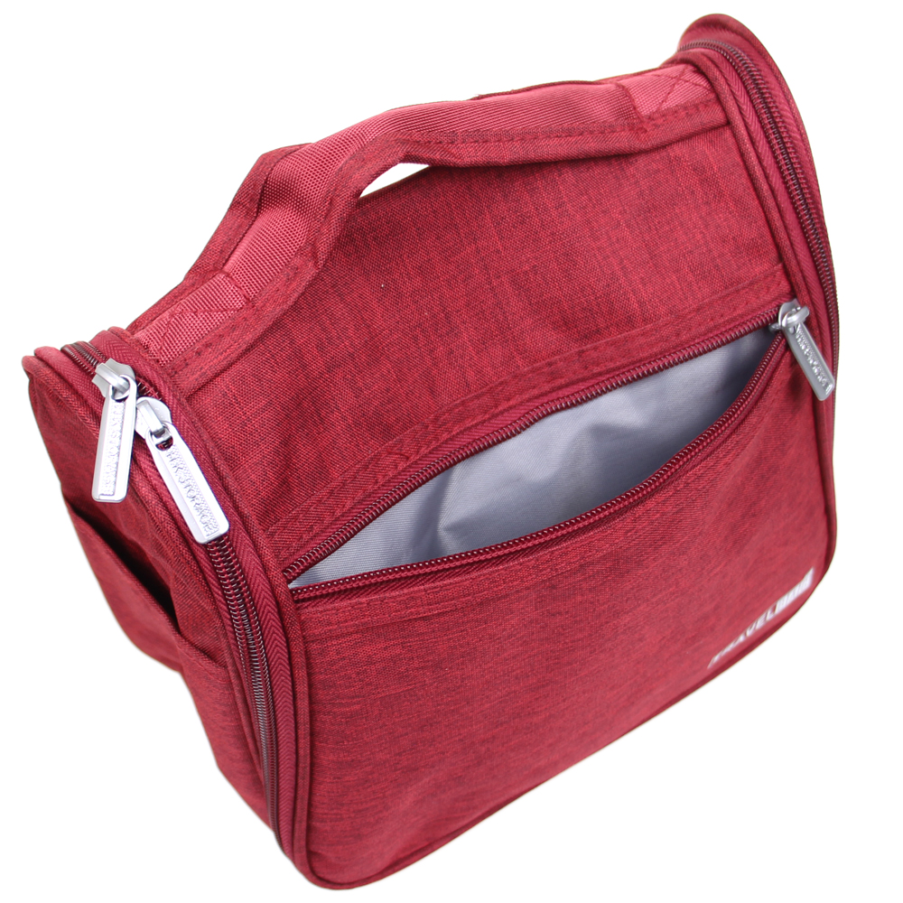 Kosmetická taška Travel Bag červená - náhled 3