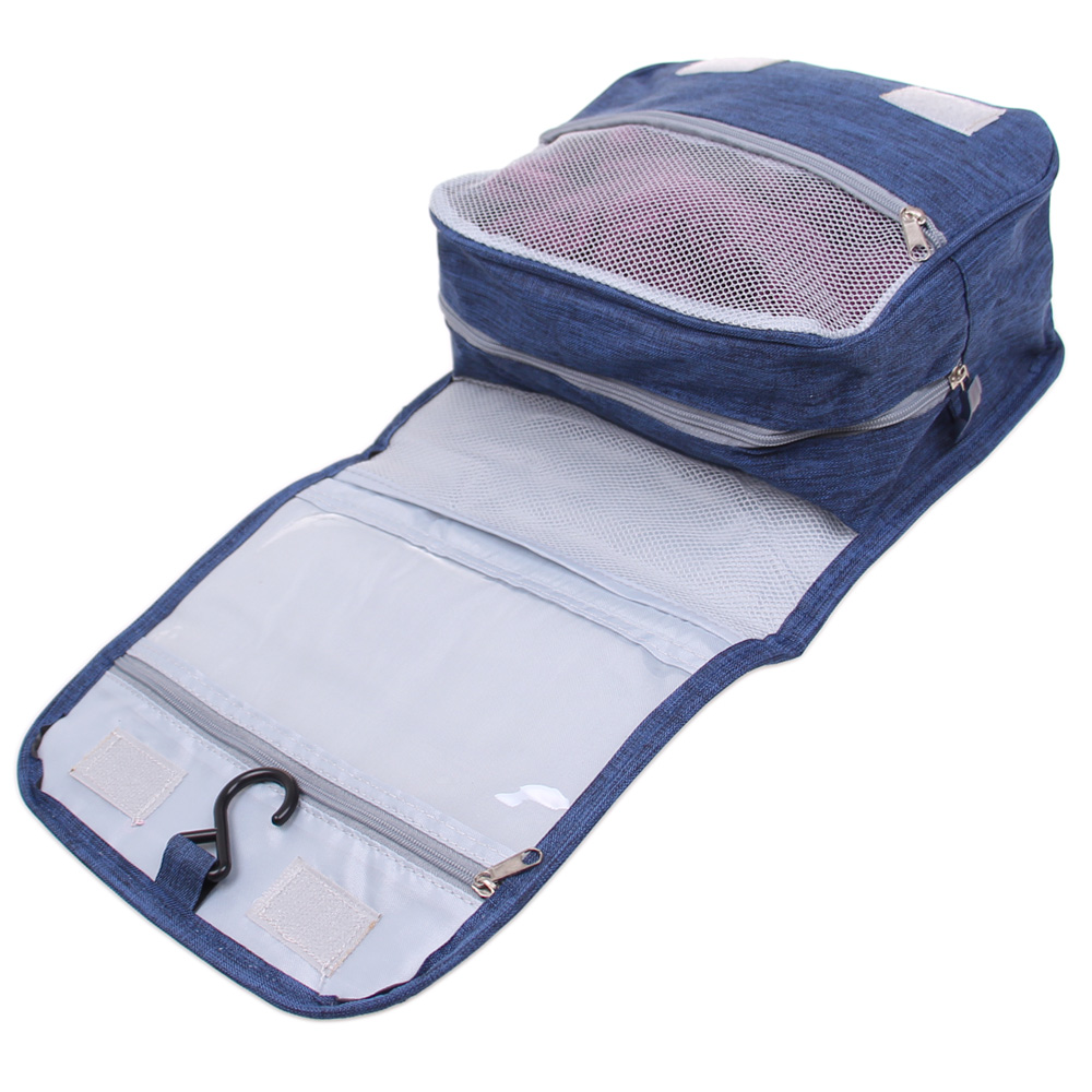 Kosmetická taška závěsná Travel Boxin tmavě modrá - náhled 3