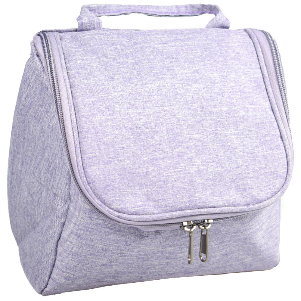 Kosmetická taška závěsná fialová - náhled 1