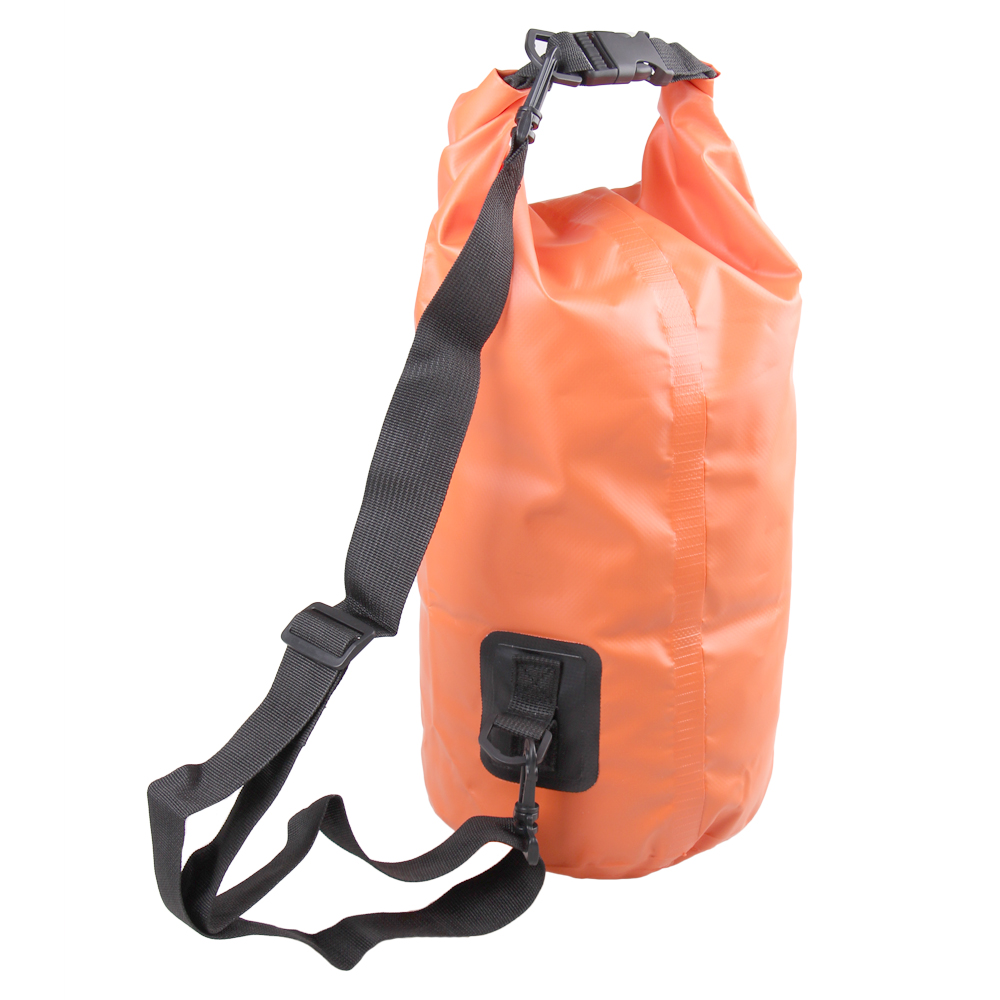 Nepromokavý vak 10 l oranžový - náhled 3
