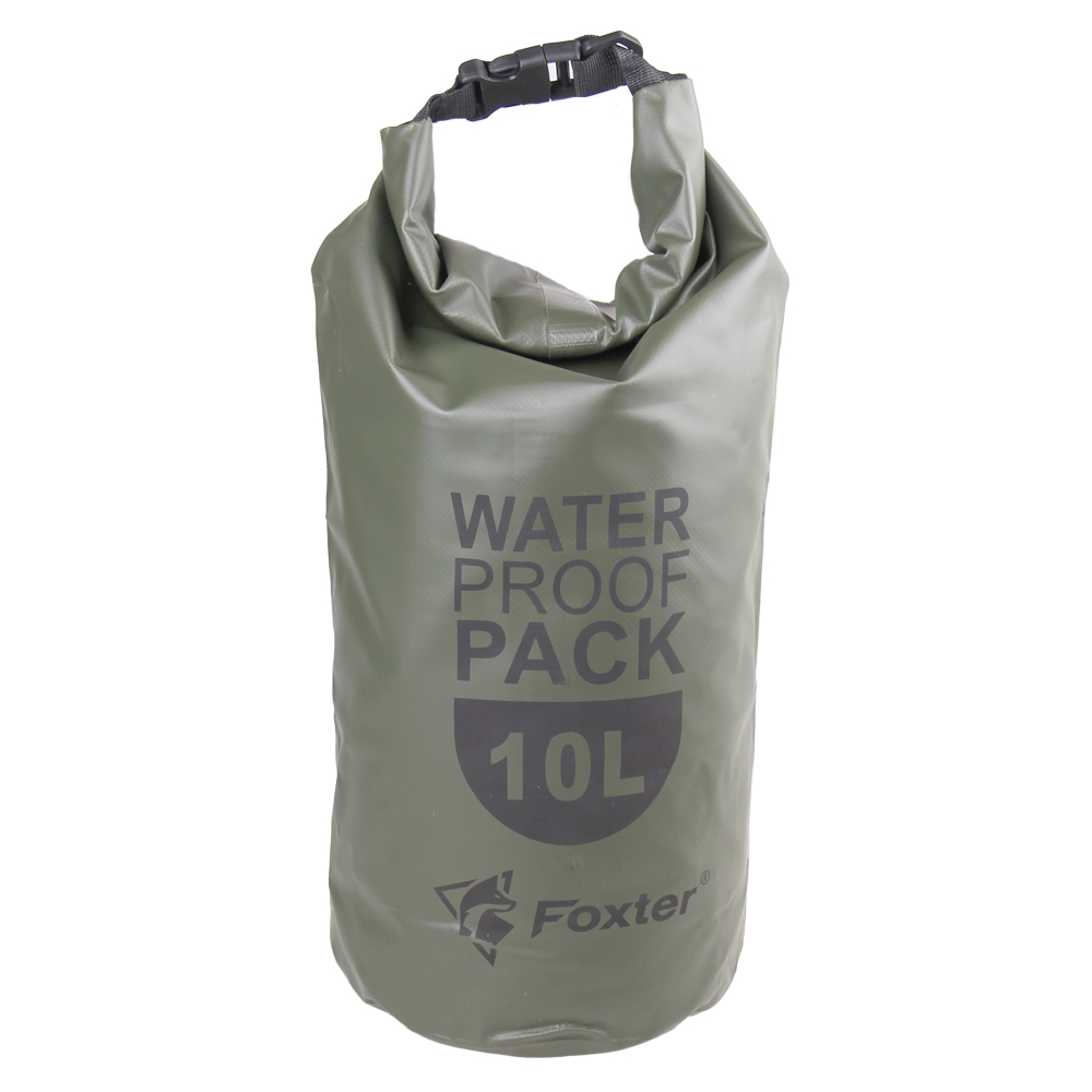 Nepromokavý vak 10 l zelený - náhled 2