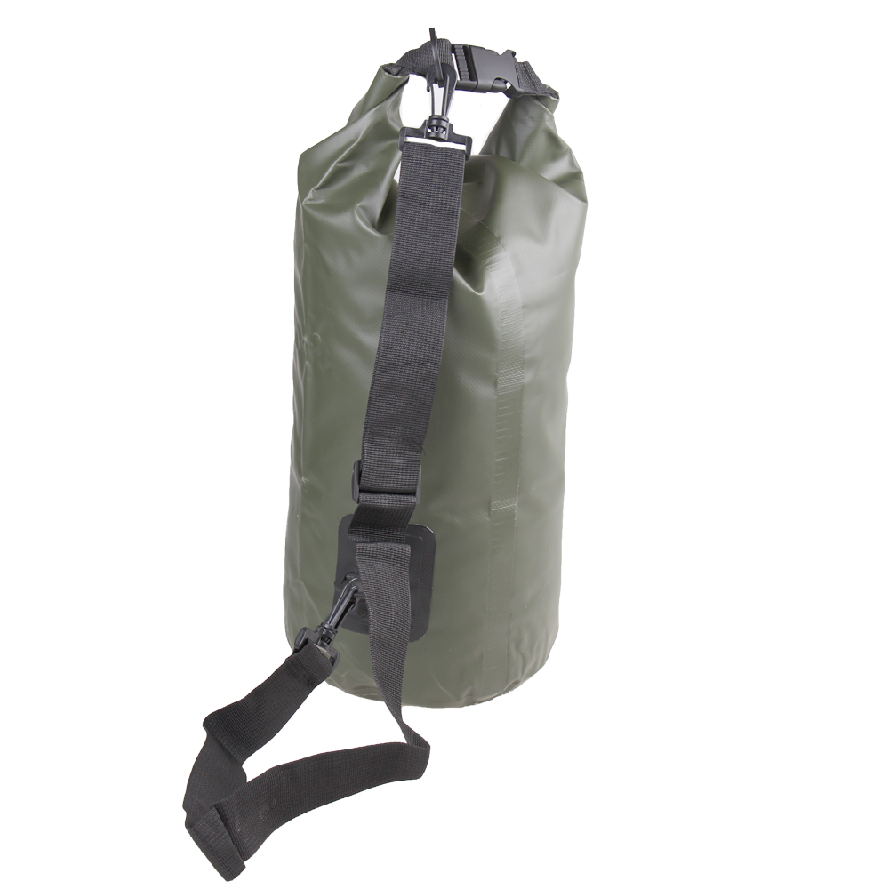 Nepromokavý vak 10 l zelený - náhled 3