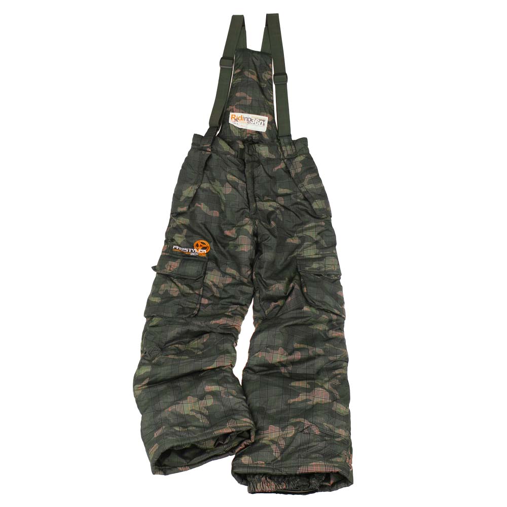 Lyžařské maskáčové kalhoty vel. 152 - náhled 1