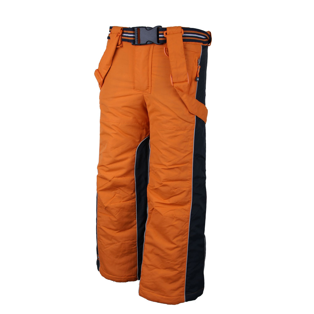 Lyžařské kalhoty černo-oranžové vel. 146 - náhled 1