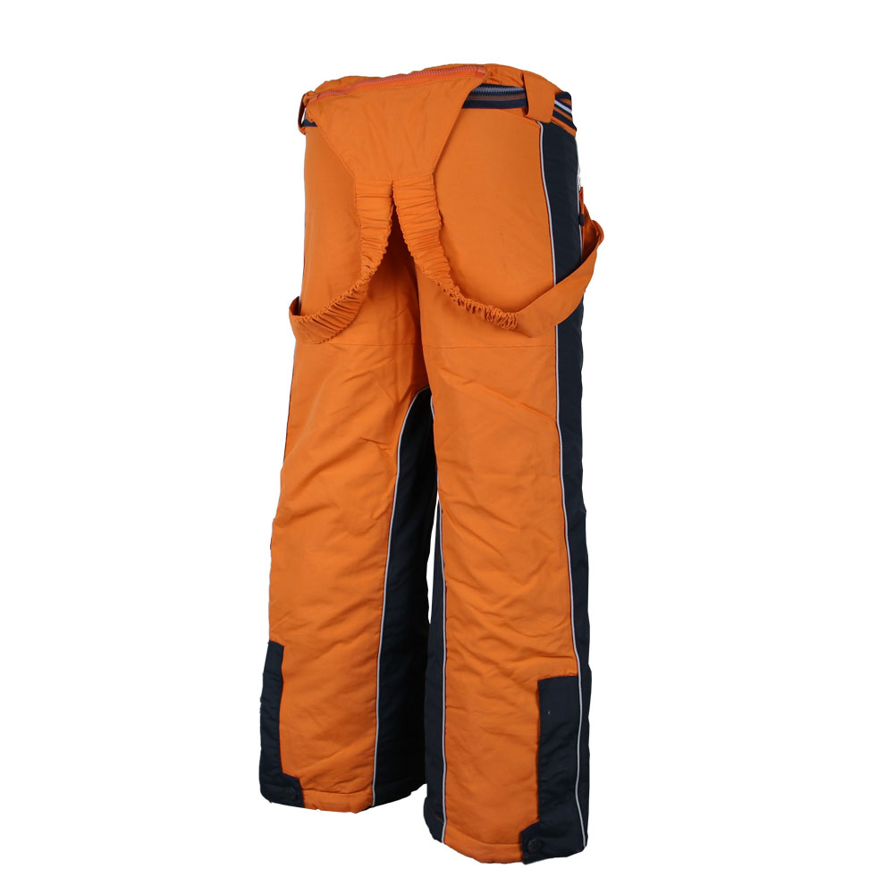 Lyžařské kalhoty černo-oranžové vel. 146 - náhled 2
