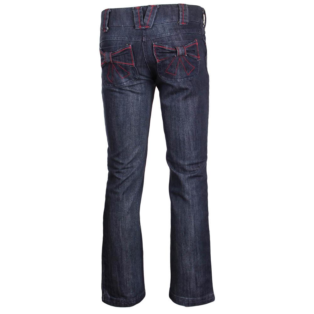 Mariquita dívčí riflové kalhoty s mašlí vel. 98 - náhled 1