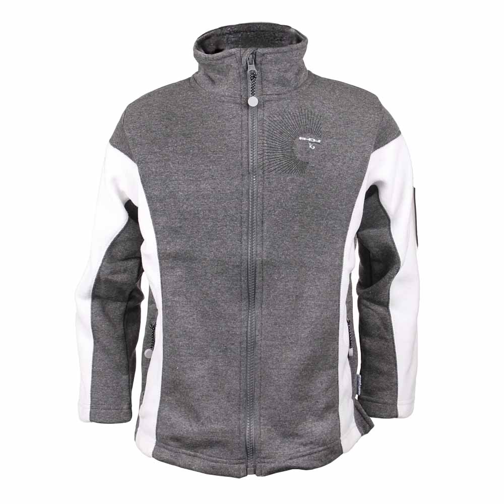 Chlapecká tepláková mikina šedo bílá vel. 158 - náhled 1