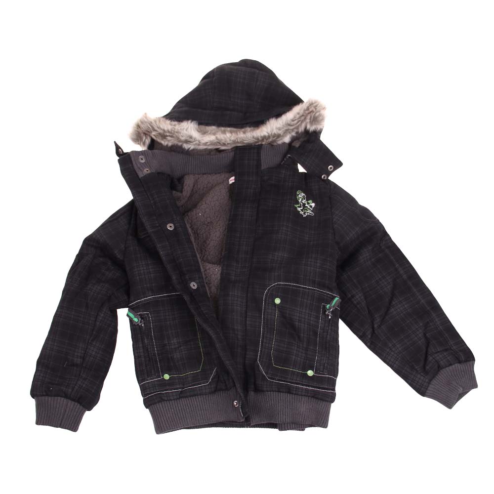 Chlapecká zimní bunda černá vel. 128 - náhled 1