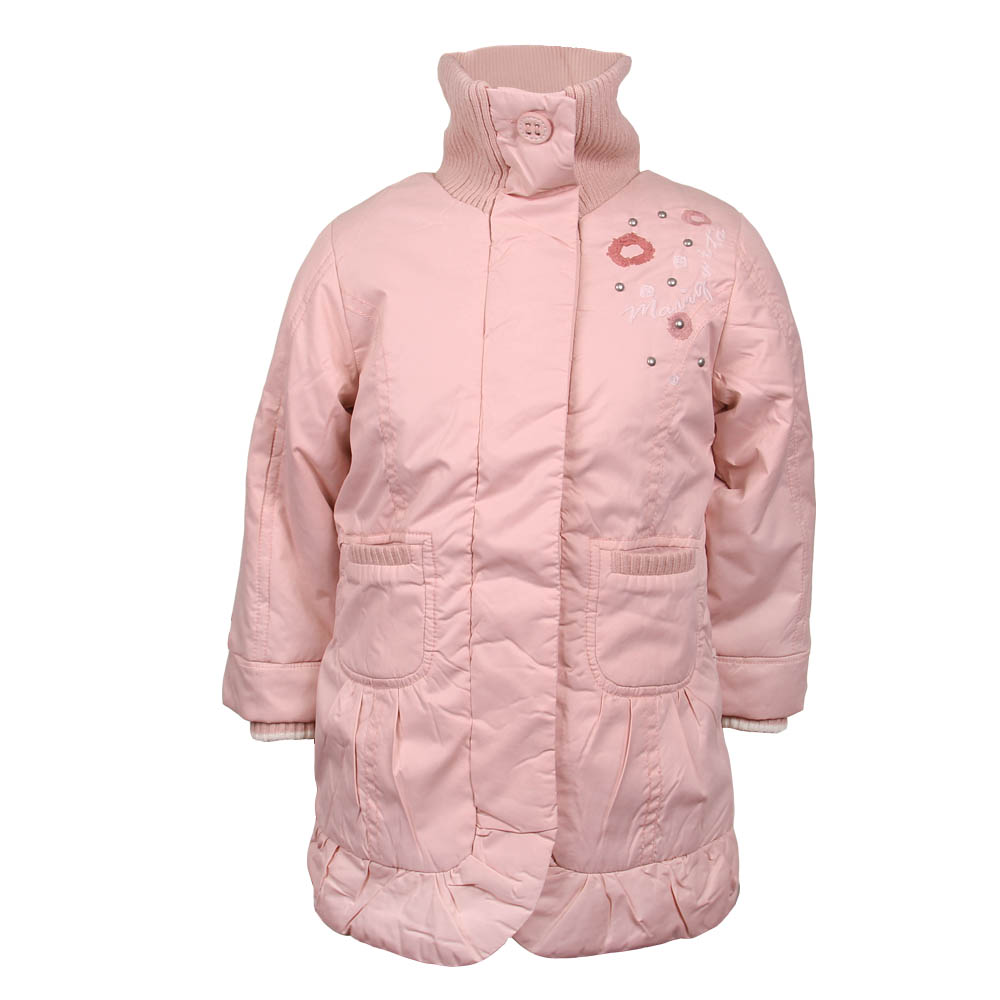 Dívčí bunda a vesta v jednom růžová vel. 98 - náhled 1