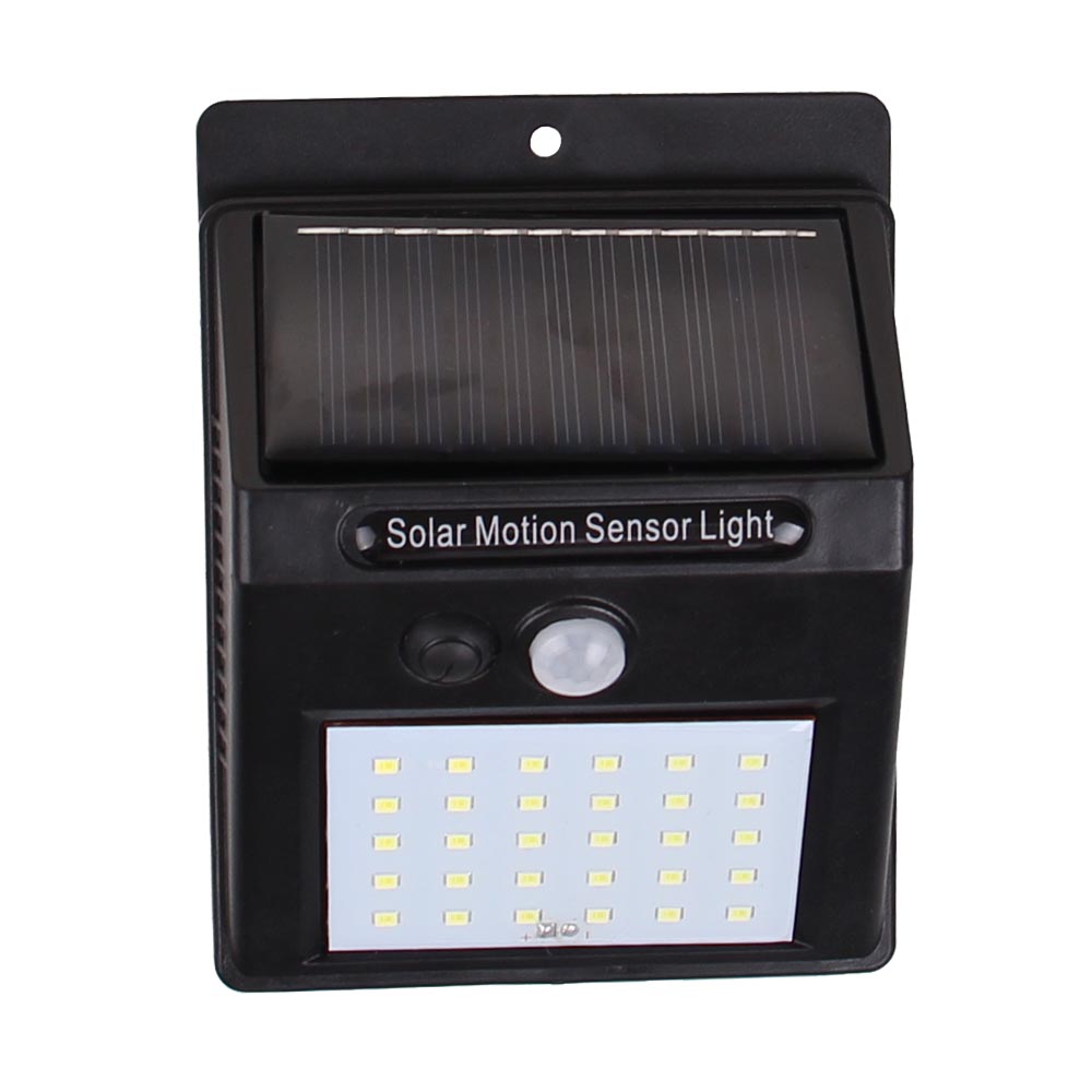 Solární světlo s detektorem pohybu 30 LED - náhled 1