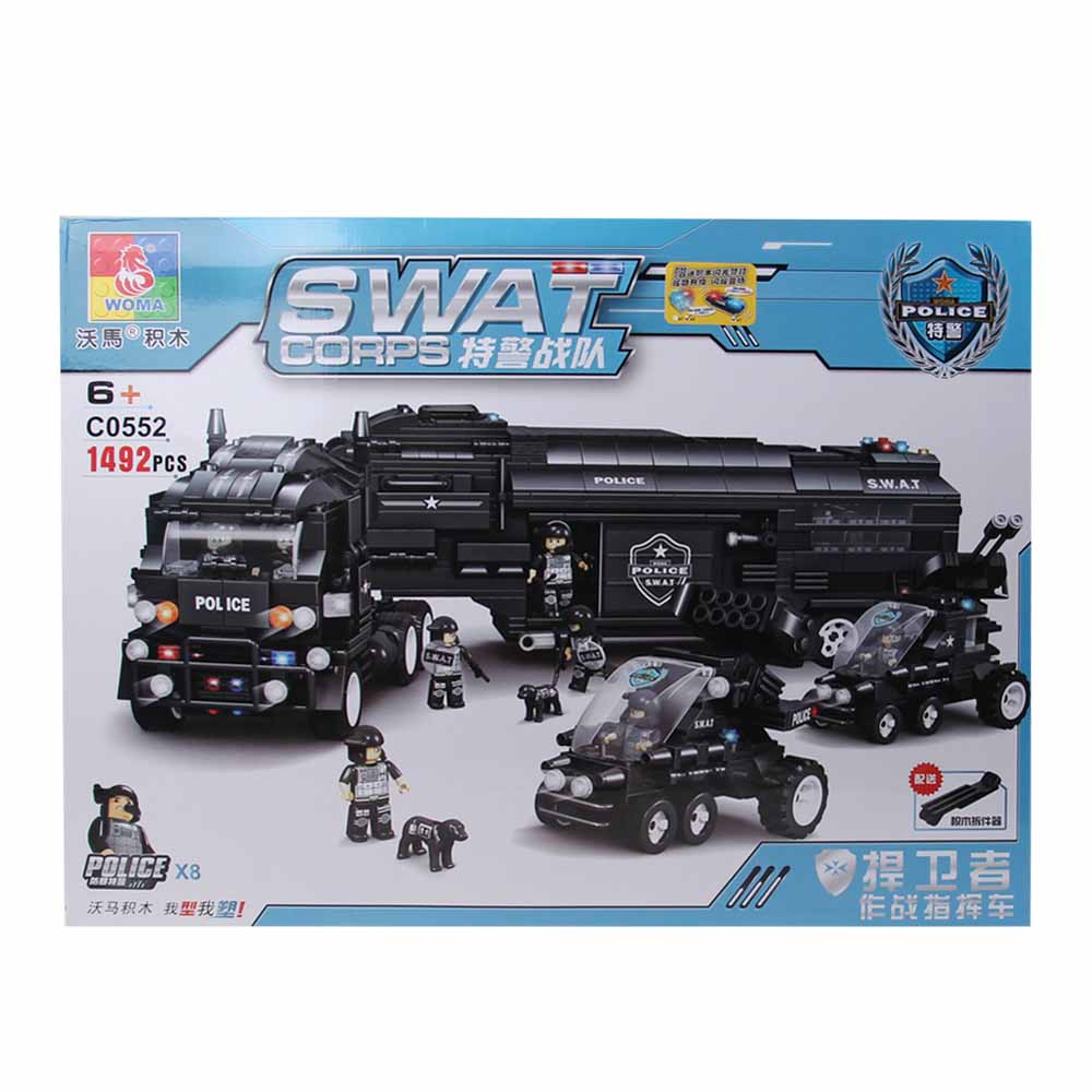 Stavebnice SWAT Kamion - náhled 1